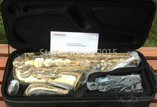 JUPITE JAS-767-III Alto Eb Tune Saxophone Gold Lacquer Sax with Case Free Ship