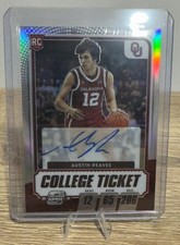 2021 Contenders Optic College Ticket Austin Reaves Rookie Reeves Auto Low 30/99