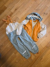 Matschhose Matschjacke Kombi 122-128 Unisex Regenhose Regenjacke