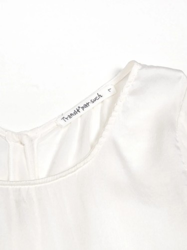 Womens Transit Par Such Pure Silk Tank Top Blouse (L) - Picture 4 of 5