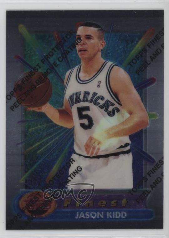 1994-95 Topps Finest Jason Kidd #286 HOF 12g7