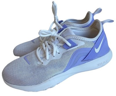 Nike Flex TR 9 Women's Training Gym Athletic Shoes Size 6 Purple / White
