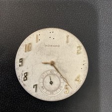 Vintage Howard 38.5mm Pocket watch Movement Struggles To Run