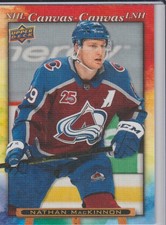 2021-22 Tim Hortons UD Hockey Card Nathan MacKinnon NHL Canvas C-13