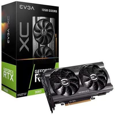 EVGA GeForce RTX 3060 XC GAMING 12GB GDDR6 Graphics Card (12G-P5-3657-KR)