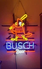 St. Louis Cardinals Baseball Beer Lager Neon Sign 17"x14" Lamp Light Bar Decor