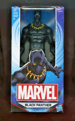 BLACK PANTHER ( 6'' )  ( BASIC ) MARVEL AVENGERS ACTION FIGURE