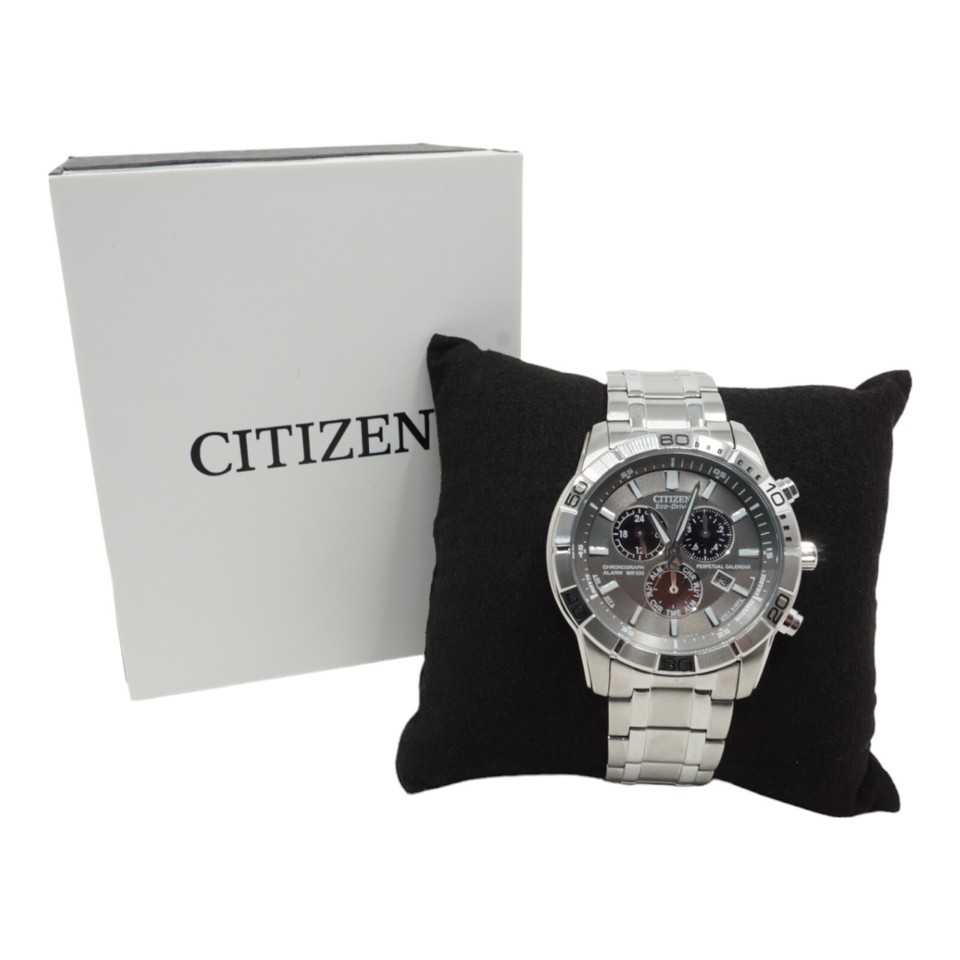 Citizen EcoDrive Brycen Chronograph Stainless Steel Men's Watch BL5450