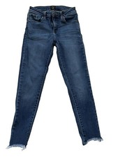 JustBlack Cropped Skinny Jeans Pants Bottom Women’s 26 Made In USA Mint