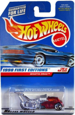 1998 Hot Wheels #673 First Edition #36 Whatta Drag | eBay