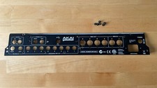 Akai Mpc 2500 Parts - Back Panel In Original Black, See Photos, With Screws