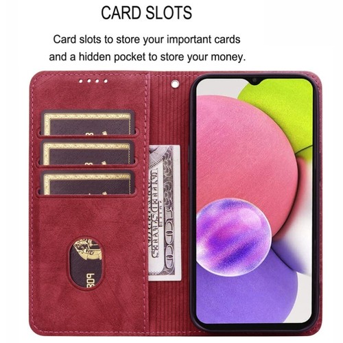 For iPhone 16e 16 15 14 13 12 11 Pro Max Magnetic Case Wallet Leather Flip Cover - Picture 3 of 73