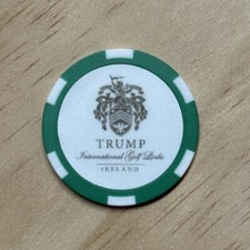 Trump Doonbeg Ireland Golf Links - Poker Chip Golf Ball Marker Club Course