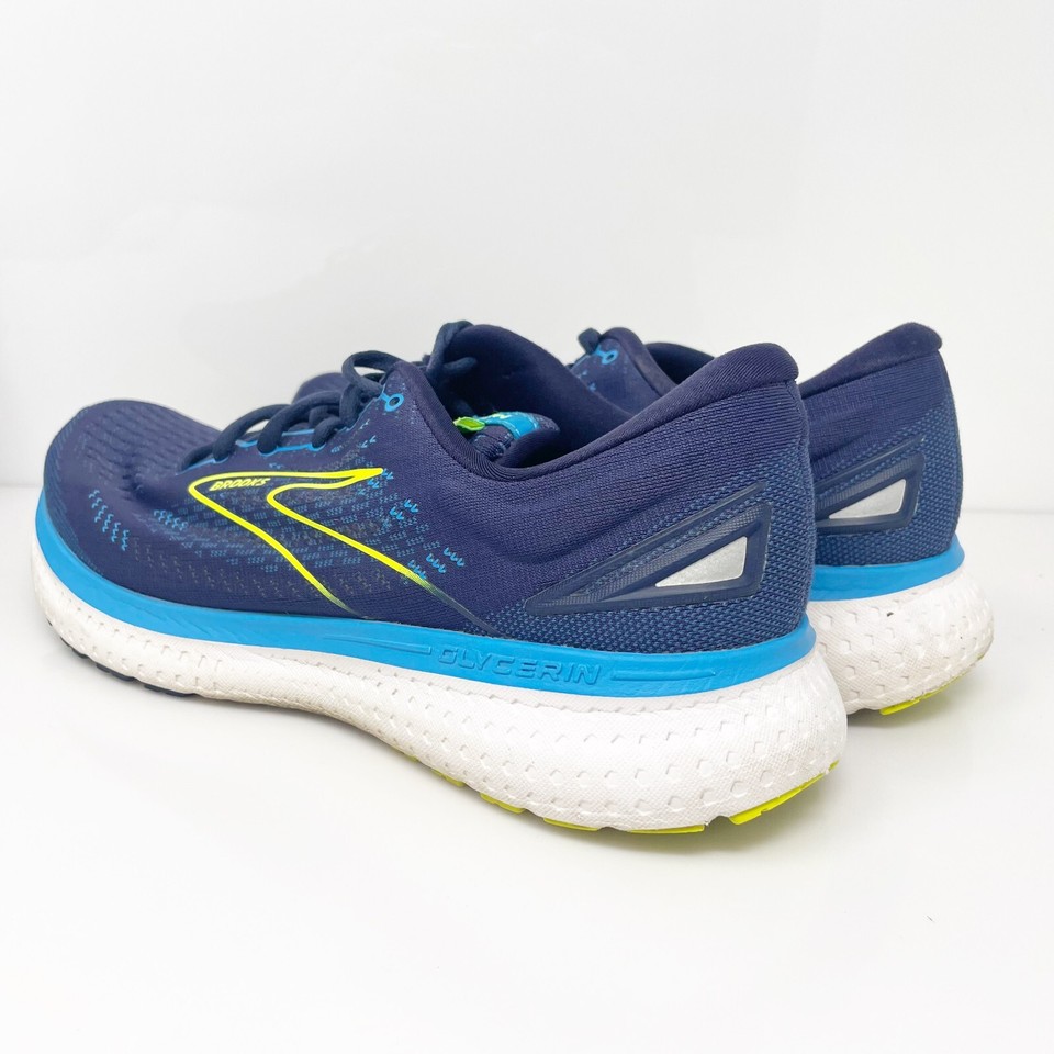 Brooks Mens Glycerin 19 1103561D443 Blue Running Shoes Sneakers Size 11