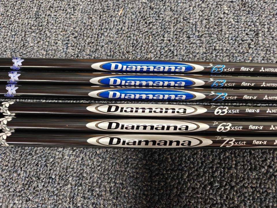 New uncut Tour Issue Diamana Blueboard 63 X flex Stiff driver shaft Mitsubishi - Image 4 of 4