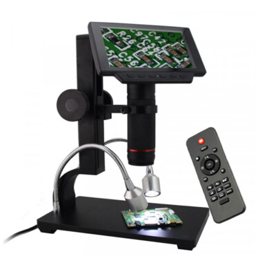 A57D Mikroskop 1080P HD LCD Digital 5 Zoll  560x Vergrößerung Zoom Endoskop Lupe