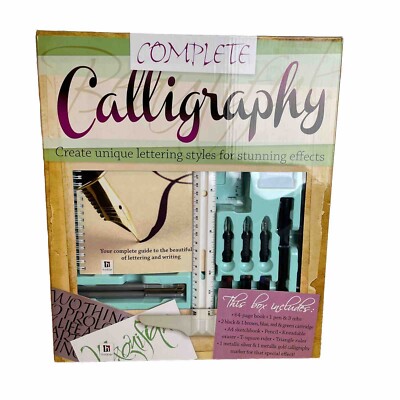 Complete Calligraphy Set: Create Unique Lettering Styles For Stunning Effects