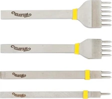 Er Supply Diamond Stitching Chisel Set 4mm Stainless Steel For Leather Craft Diy