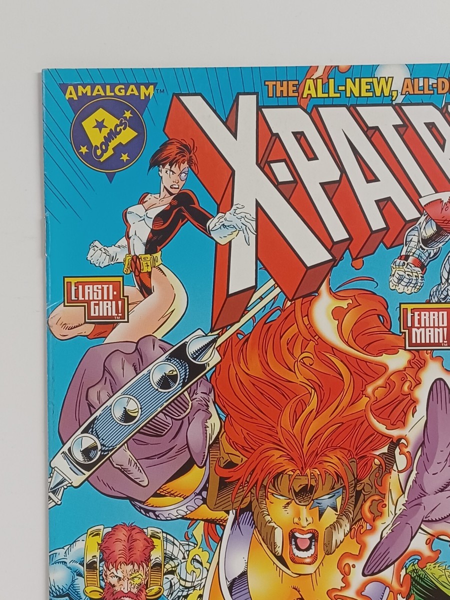 X-Patrol #1 Amalgam Comics Newsstand Variant | eBay