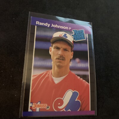 Rated Rookie Randy Johnson 1989 Donruss Rated Rookie Randy Johnson Montreal Expos #42 | eBay