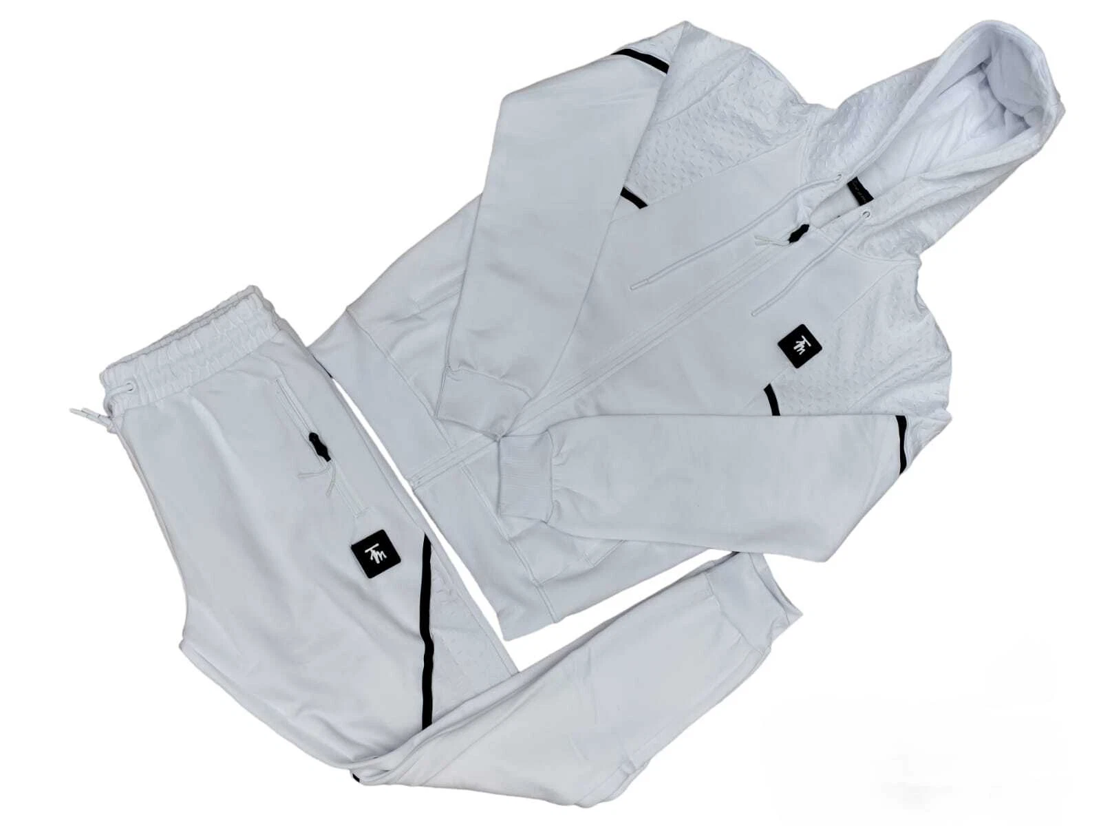 Mens Tracksuit White Time Is Money 2 Piece Set Hoodie & Joggers Zip Pants Casual
Opens in a new wind