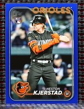HESTON KJERSTAD  -  2024 TOPPS ROYAL BLUE #394