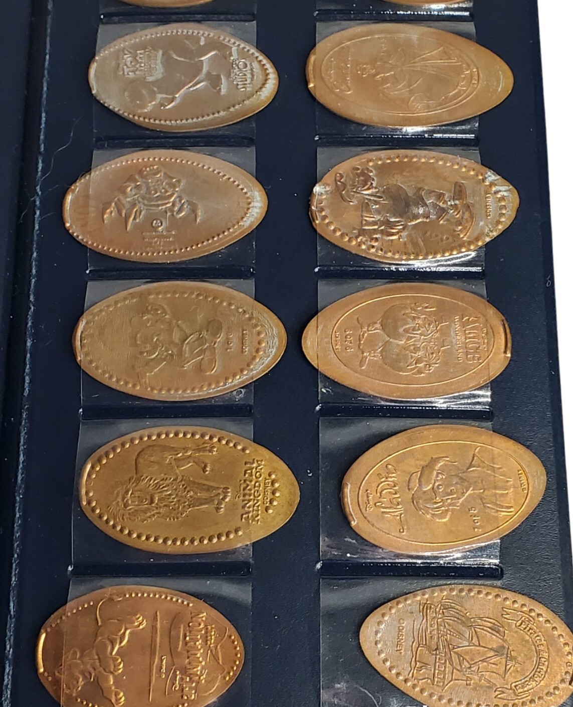 Walt Disney World Pressed Penny Album Trex Coin Set 36 Pennies 4
