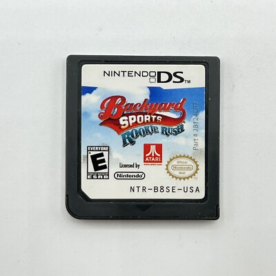 Nintendo DS Backyard Sports: Rookie Rush Tested & Working Authentic NDS ...
