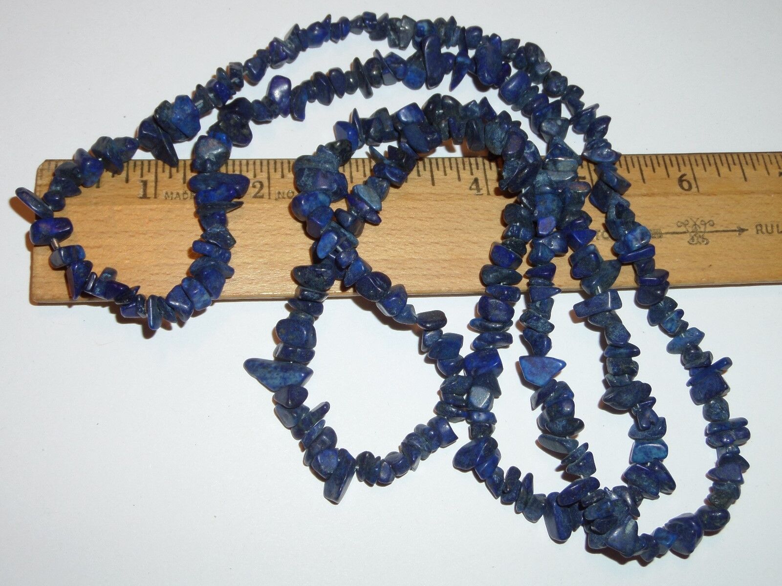 AMY KAHN RUSSELL STATEMENTS LAPIS LAZULI 40" CHIP… - image 10