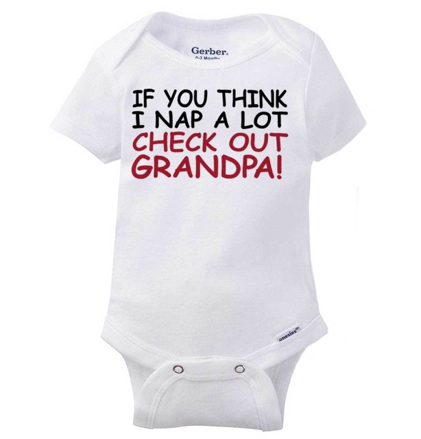 grandpa baby onesie