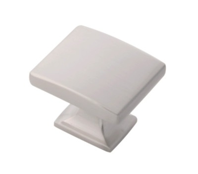 Hickory Hardware Forge 1-7/16'' Rectangular Cabinet Knob Satin Nickel H076699-SN
