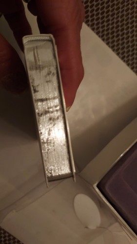 My First Bible Silverplate New Testament Ribbon Bookmark Silver Gilded Pages - Picture 7 of 13