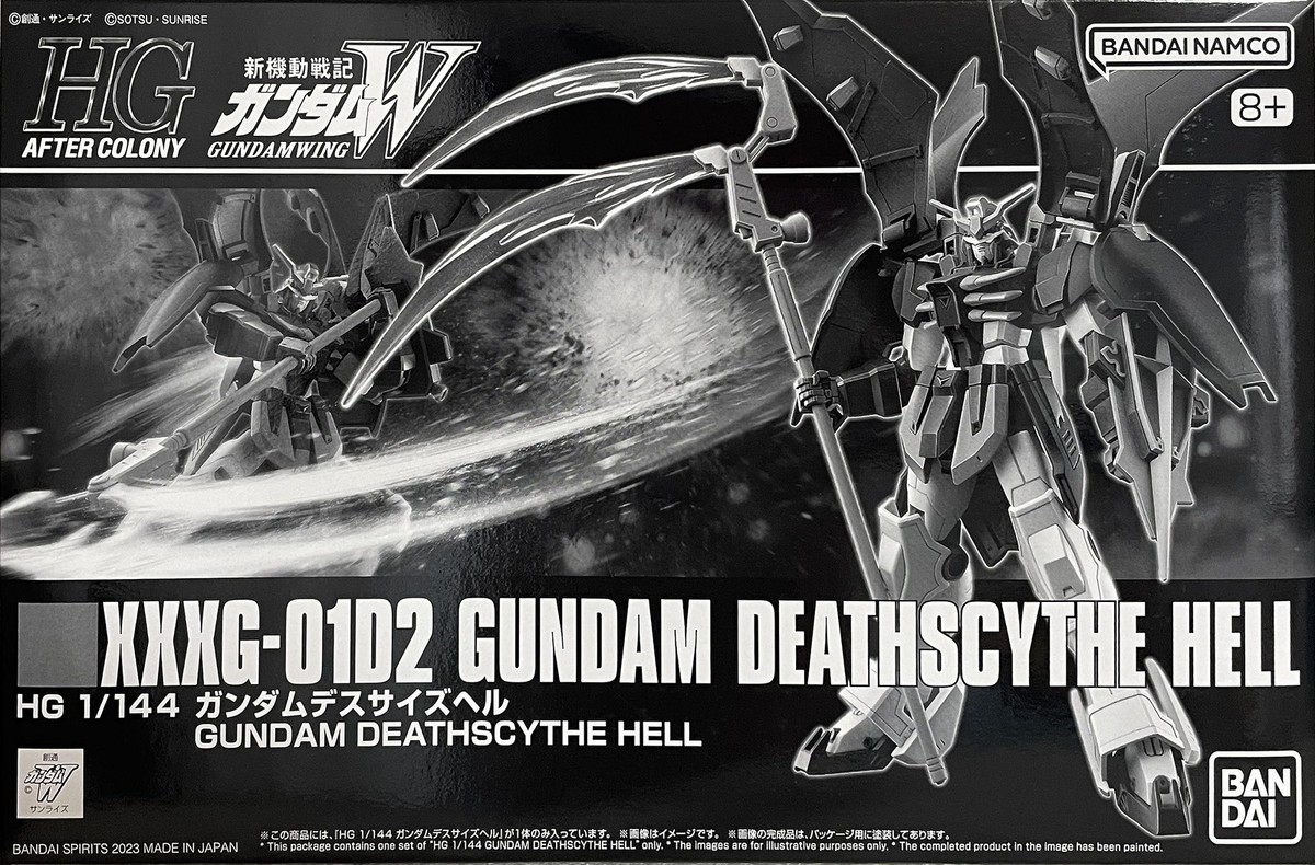 HG 1/144 GUNDAM DEATHSCYTHE HELL MODEL KIT GUNDAM WING Model Kit