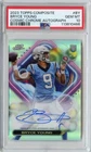2023 Topps Chrome Bryce Young COSMIC CHROME Rookie Auto #CCA-BY PSA 10 PANTHERS