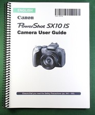 Canon PowerShot SX10 IS Instruction Manual: 292 Pages  Protective Covers