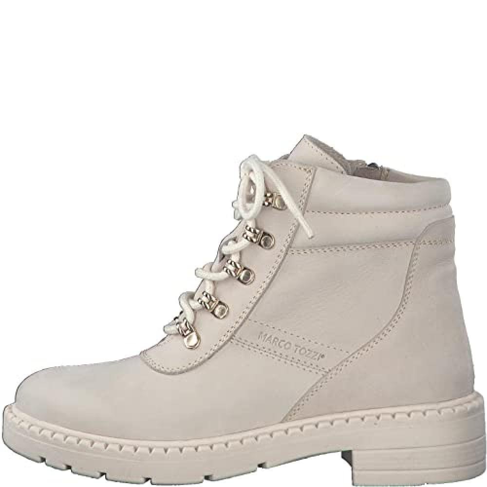 (TG. 38 EU) MARCO TOZZI Donna 2-2-25202-29, Stivaletto, Avorio, 38 EU - NUOVO