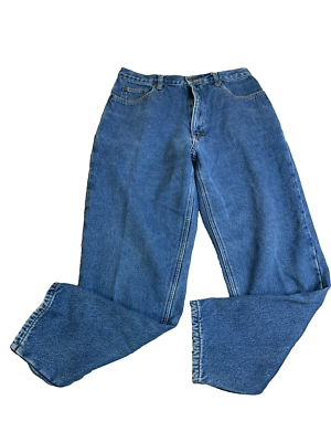 Eddie Bauer Jeans Womens 12 Blue Straight Petite