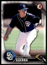 2016 Bowman Draft Picks & Prospects Javier Guerra San Diego Padres #BD-181