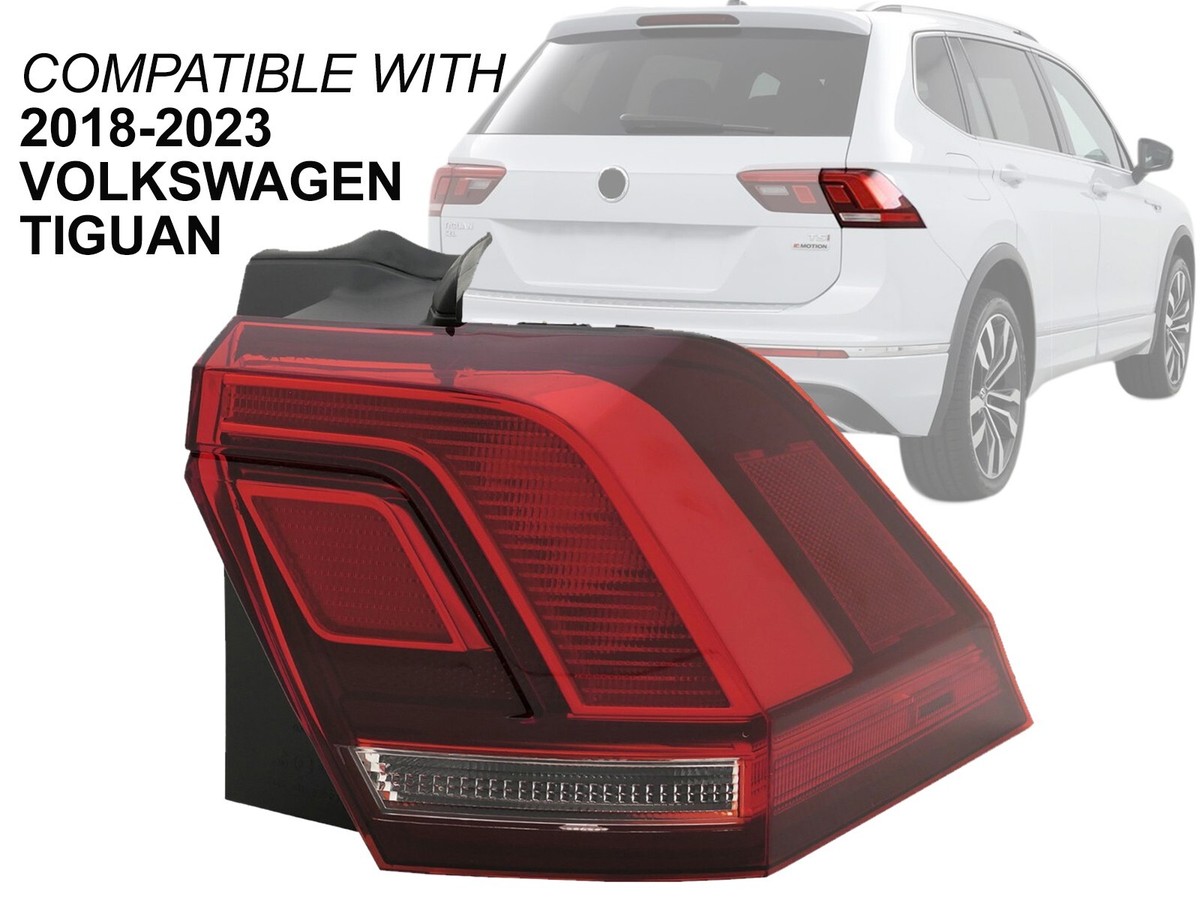 Outer LED Rear Lamp 2018-2023 Volkswagen Tiguan Passenger Right