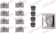 QUICK BRAKE 109-0015 Accessoire Kit, Disque de Frein Pad pour Audi, Chrysler,