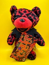 GRATEFUL DEAD BEAN BEAR - BY LIQUID BLUE - "C C. RIDER" BEAR - NEW WITH TAGS RAR