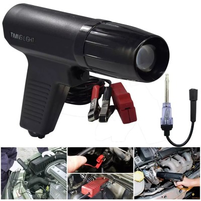 Engine Timing Light with Spark Plug TesterInductive Timing Light Gun Timing L...