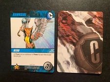 HAWKGIRL  DC Comics Deck Building Game card  HEROES UNITE 2013