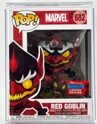 Funko Pop! Marvel Duende Rojo #682 NYCC 2020 Exclusivo de la Convención de Otoño + Proteger