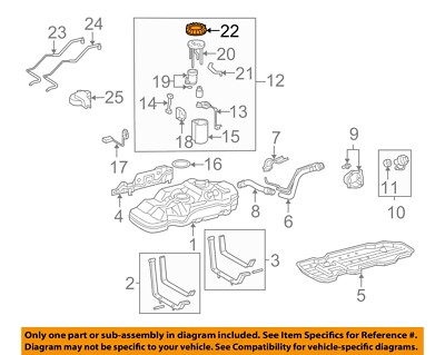 TOYOTA OEM 05-23 Corolla-Fuel Pump Assy Lock Ring 7714404010