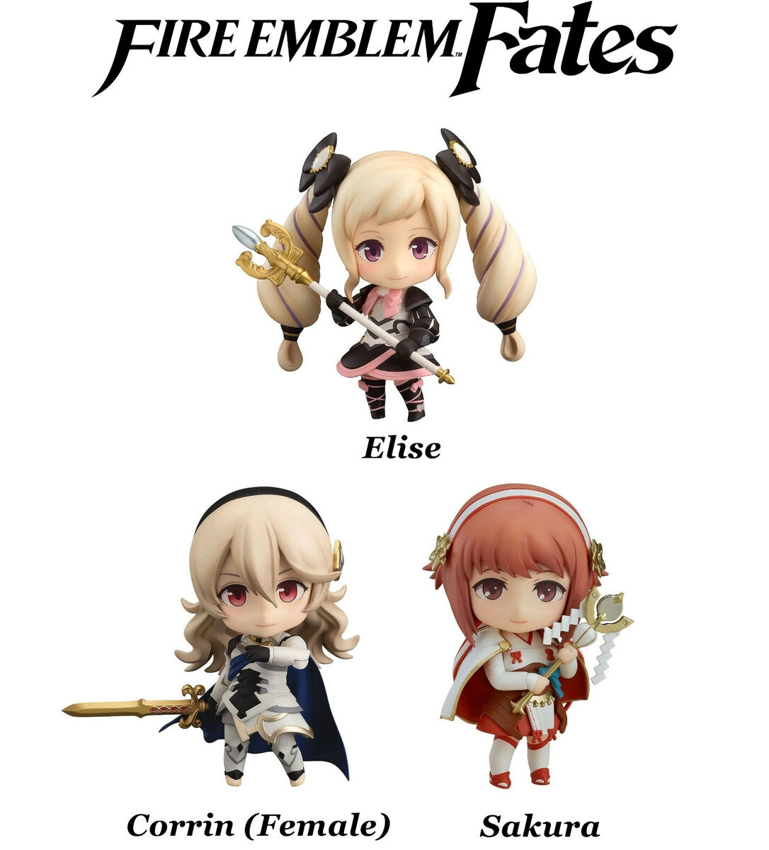 Nendoroid TV game ' Fire Emblem Fates ' Elise Corrin (Female Nendoroid TV game ' Fire Emblem Fates ' Elise Corrin (Female