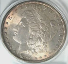 1890-S MORGAN SILVER DOLLAR~VERY NICE UNCIRCULATED FULL DETAIL BETTER  DATE  *