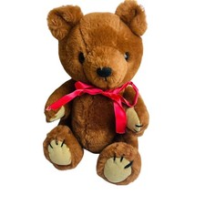Vintage 1981 Dakin Bear Brown Plush Arms Legs Head Move 12" Theodore with Tags