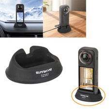 Car Mount Silicone Fixed Dock Fit For Insta360 X5/X4 Camera Desktop Stand Base