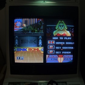 Neo Geo MVS LEAGUE BOWLING SNK game ORIGINAL Cartridge NeoGeo LINK UP Game